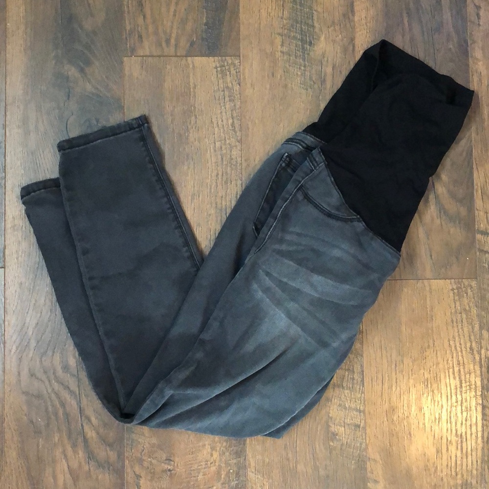 Full panel maternity skinny jeans